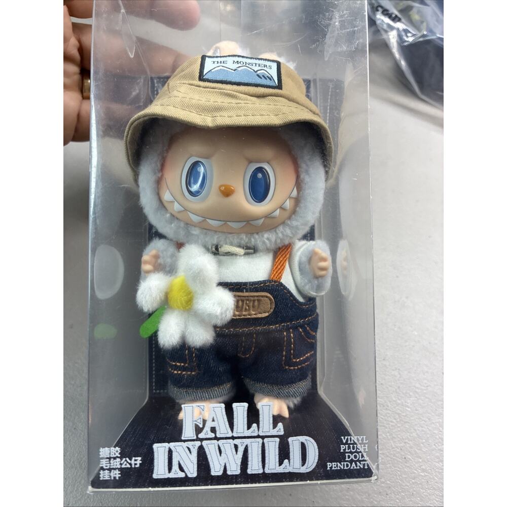 POP MART Fall In Wild Vinyl Plush Doll Pendant Collectible Figure Multicolor